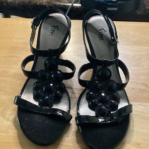Fioni-Black Heels 6.5